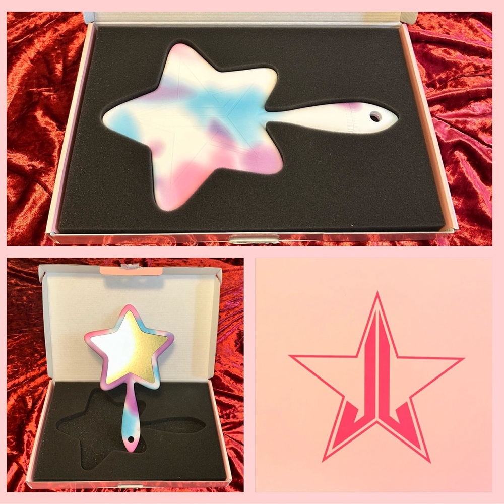 Jeffree Star Mirror NEW Tie-Dye “snow cone” LIMITED EDITION Collectible